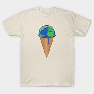 Earth Cream Cone T-Shirt